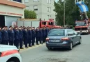 Último adiós al bombero Fabián Sierra en una emotiva ceremonia